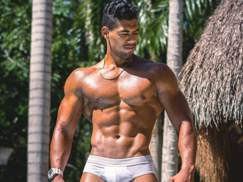 Tiago De Sousa Big Muscle Cam Jock