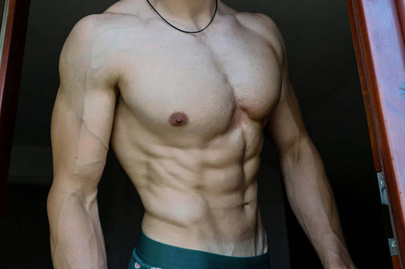 Porn Gay Muscle Model Larry Dixon
